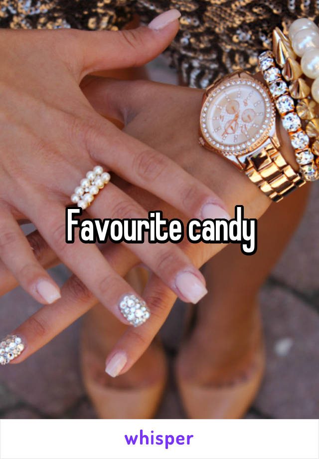 Favourite candy