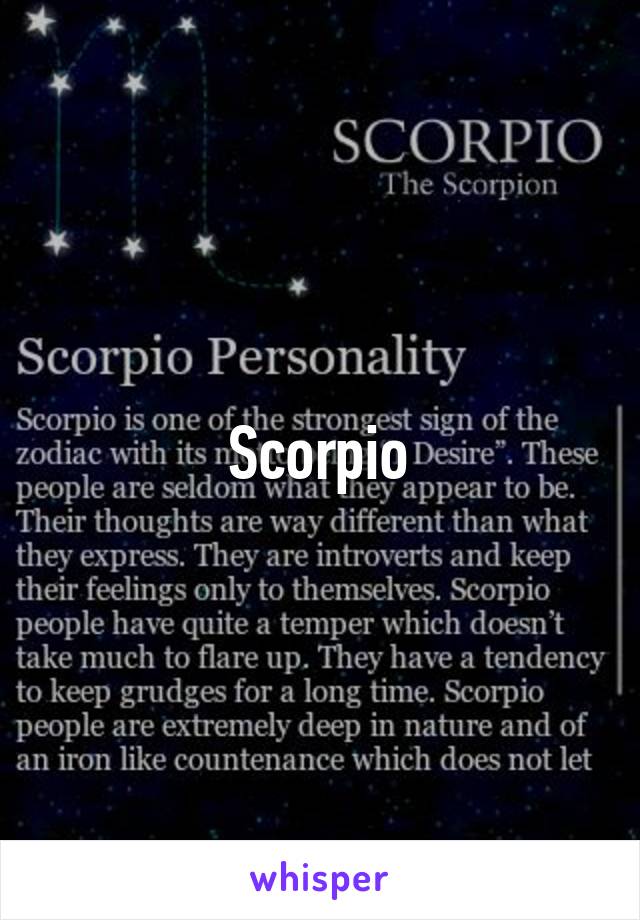 Scorpio