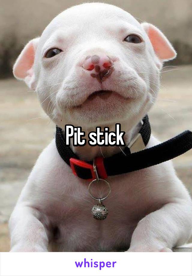 Pit stick 