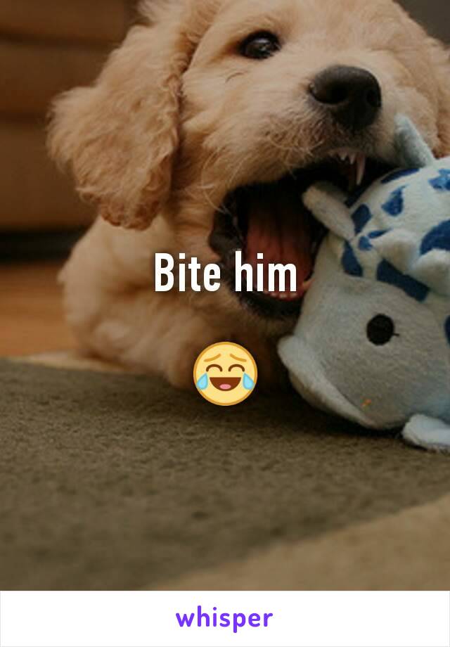 Bite him

😂