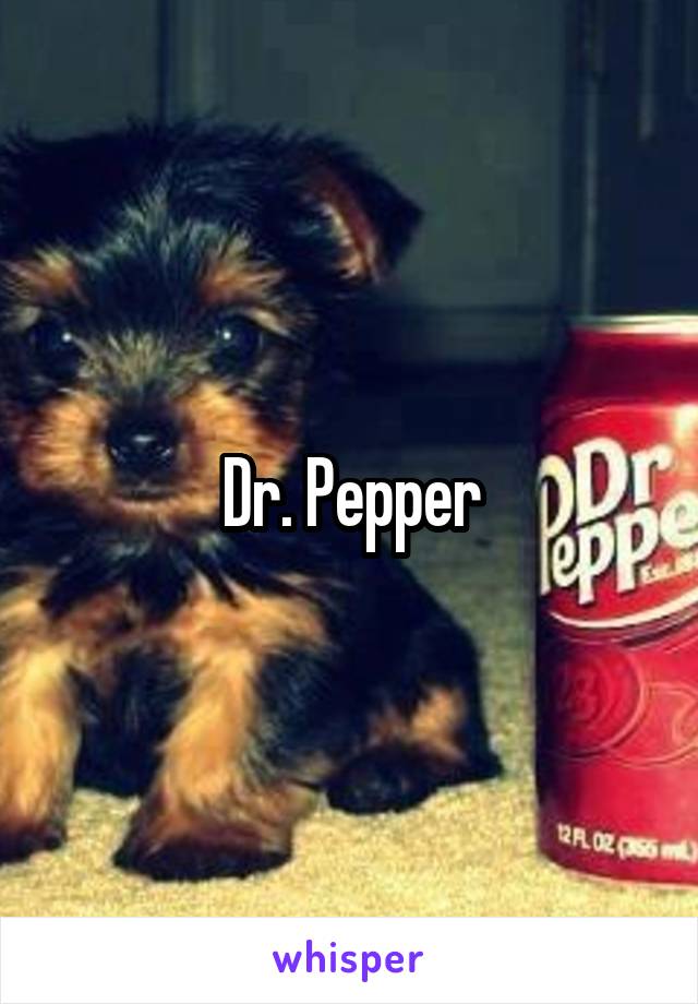 Dr. Pepper