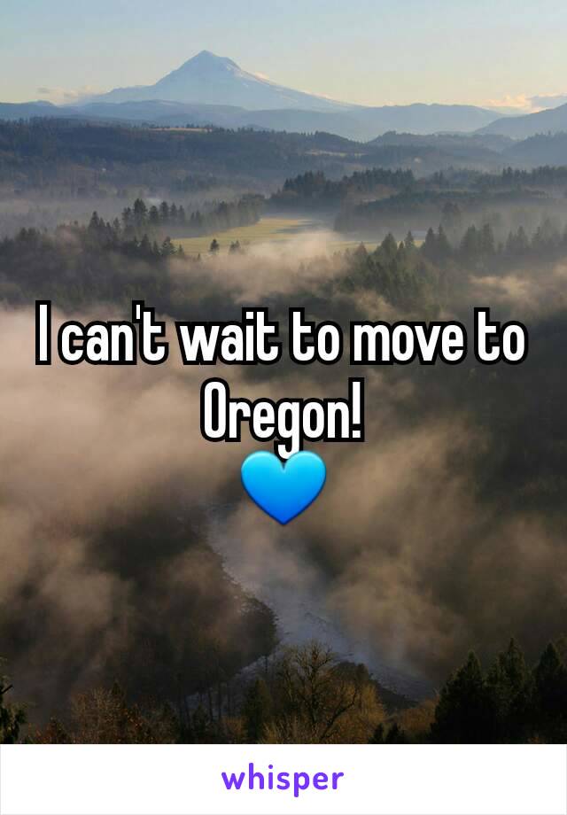 I can't wait to move to Oregon!
💙