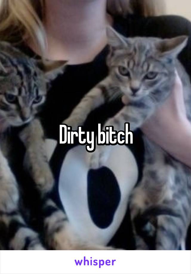 Dirty bitch