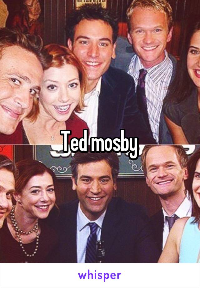 Ted mosby 