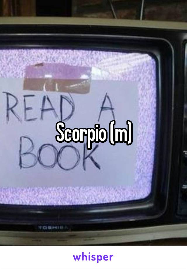 Scorpio (m)