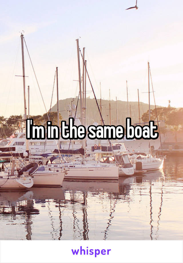 I'm in the same boat