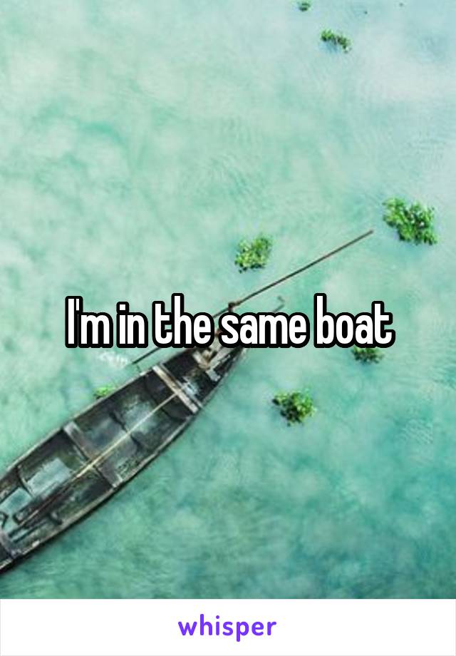 I'm in the same boat