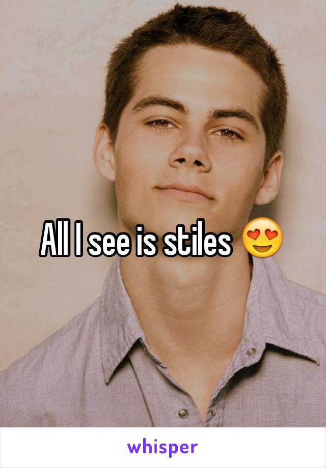 All I see is stiles 😍