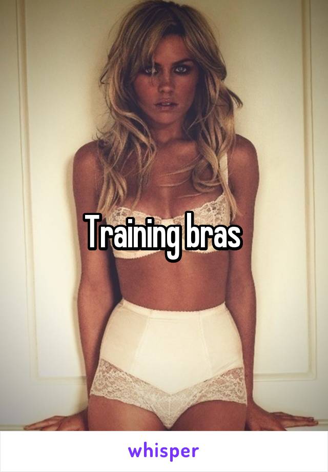 Training bras 