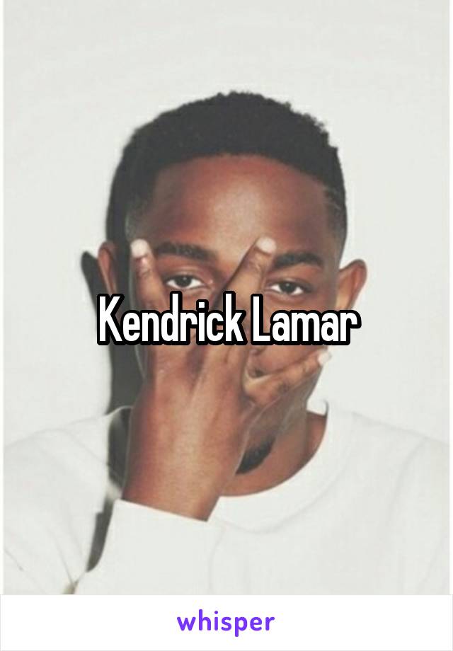 Kendrick Lamar