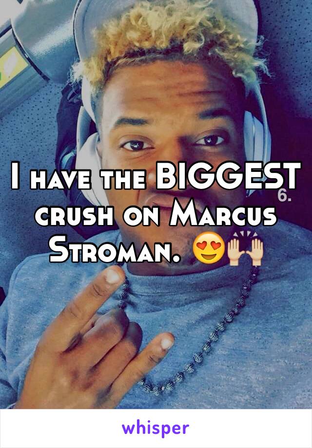 I have the BIGGEST crush on Marcus Stroman. 😍🙌🏼