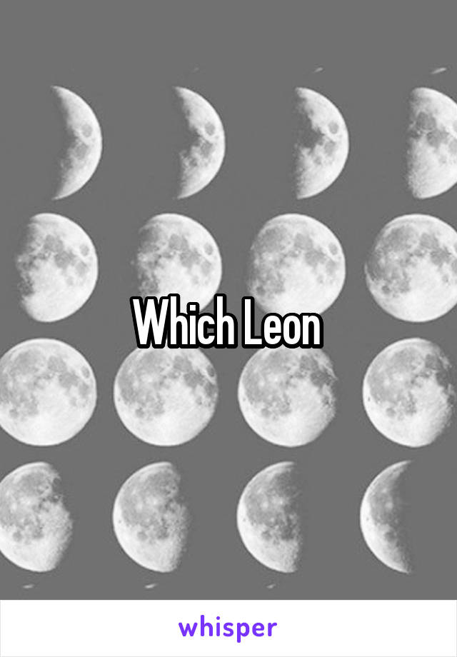 Which Leon 