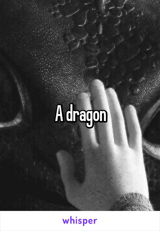 A dragon