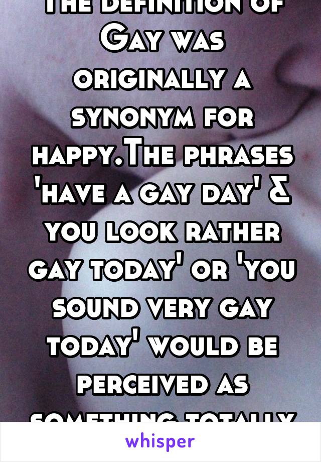 gay means happy gif