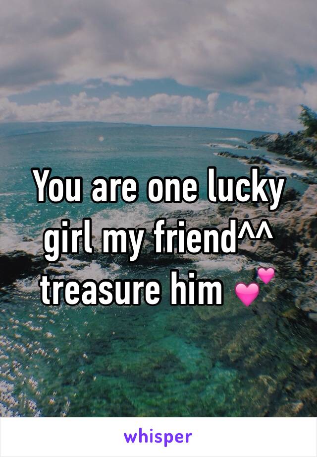 You are one lucky girl my friend^^ treasure him 💕