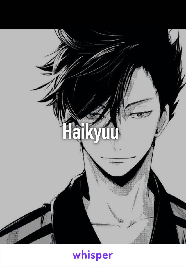 Haikyuu 