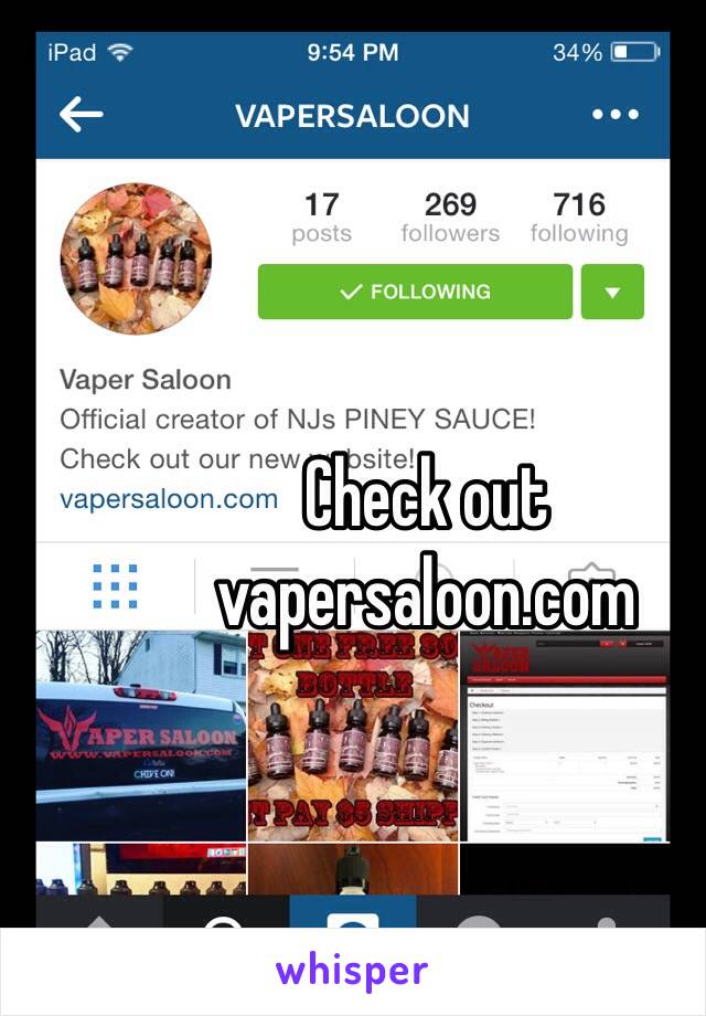 Check out vapersaloon.com