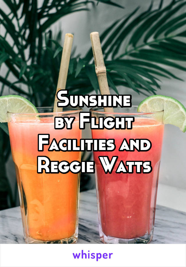 Sunshine
by Flight Facilities and Reggie Watts