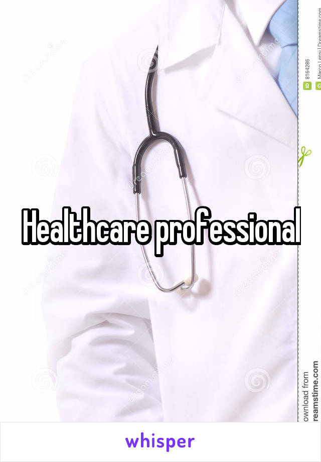 Healthcare professional