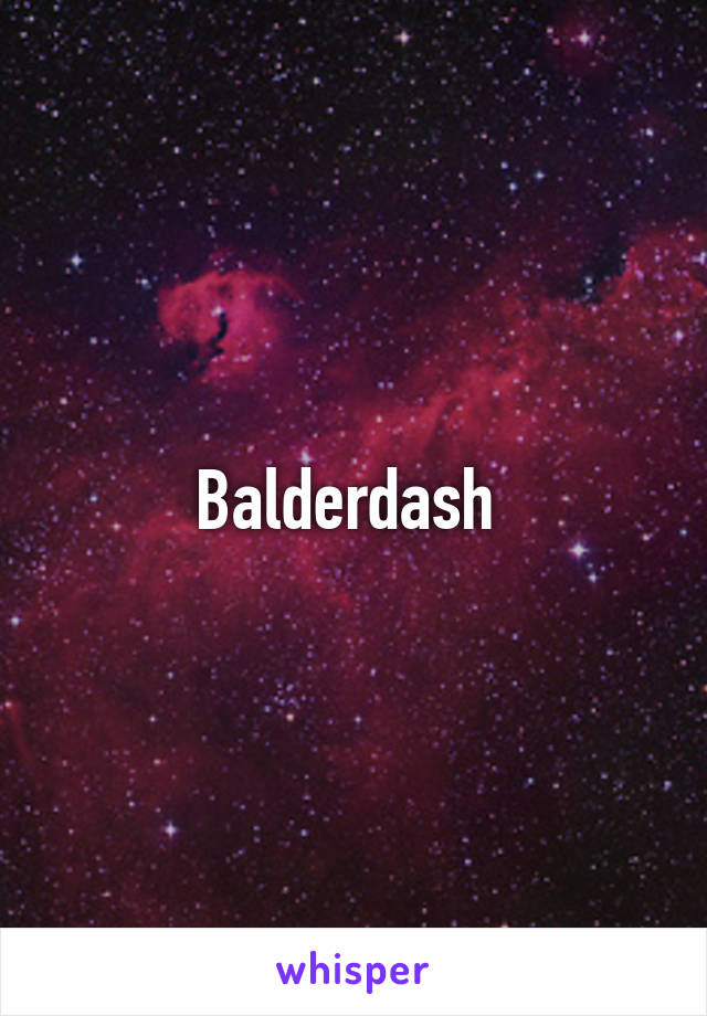 Balderdash 