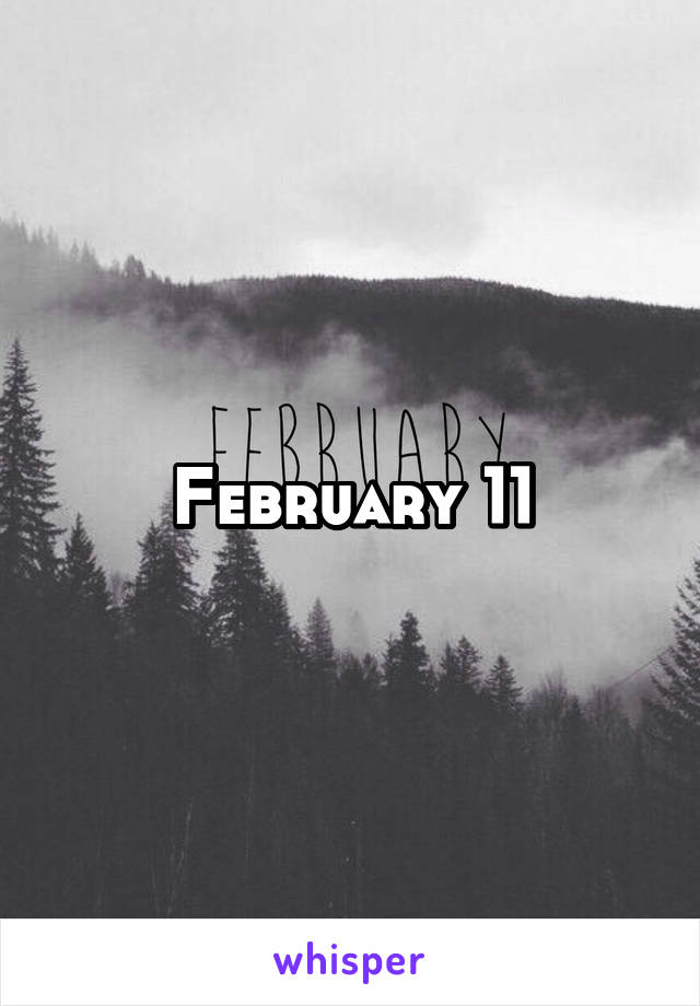 February 11