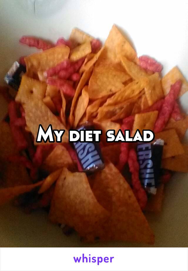 My diet salad