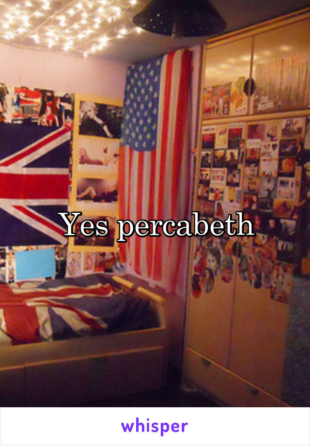Yes percabeth