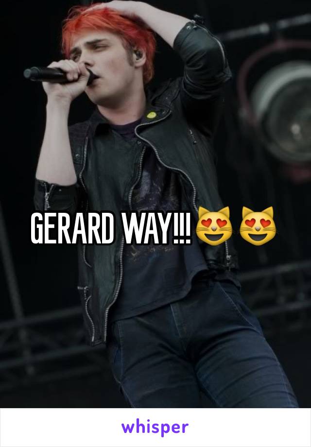 GERARD WAY!!!😻😻