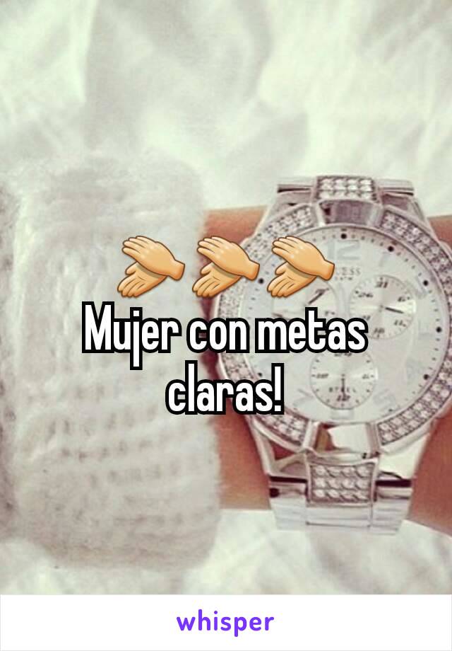 👏👏👏
Mujer con metas claras!