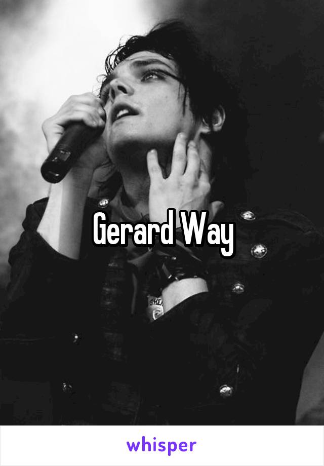 Gerard Way