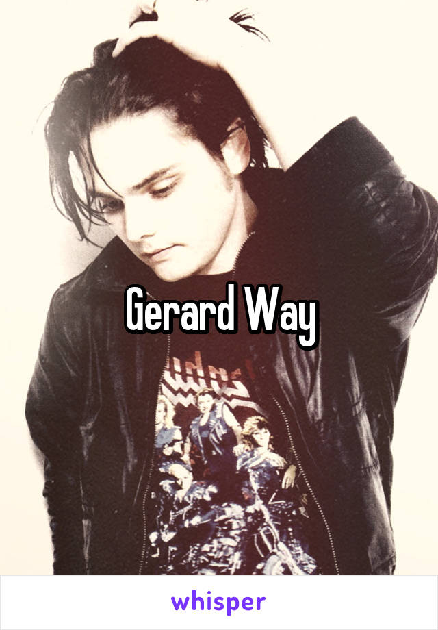 Gerard Way