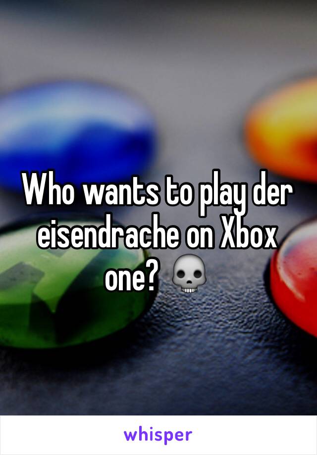 Who wants to play der eisendrache on Xbox one? 💀