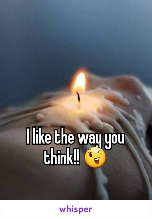 I like the way you think!! 😉