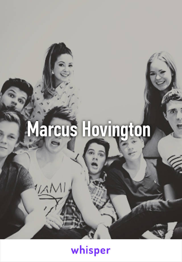 Marcus Hovington 