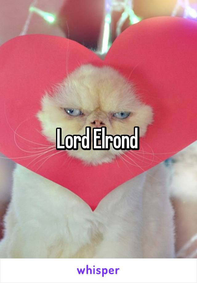 Lord Elrond 