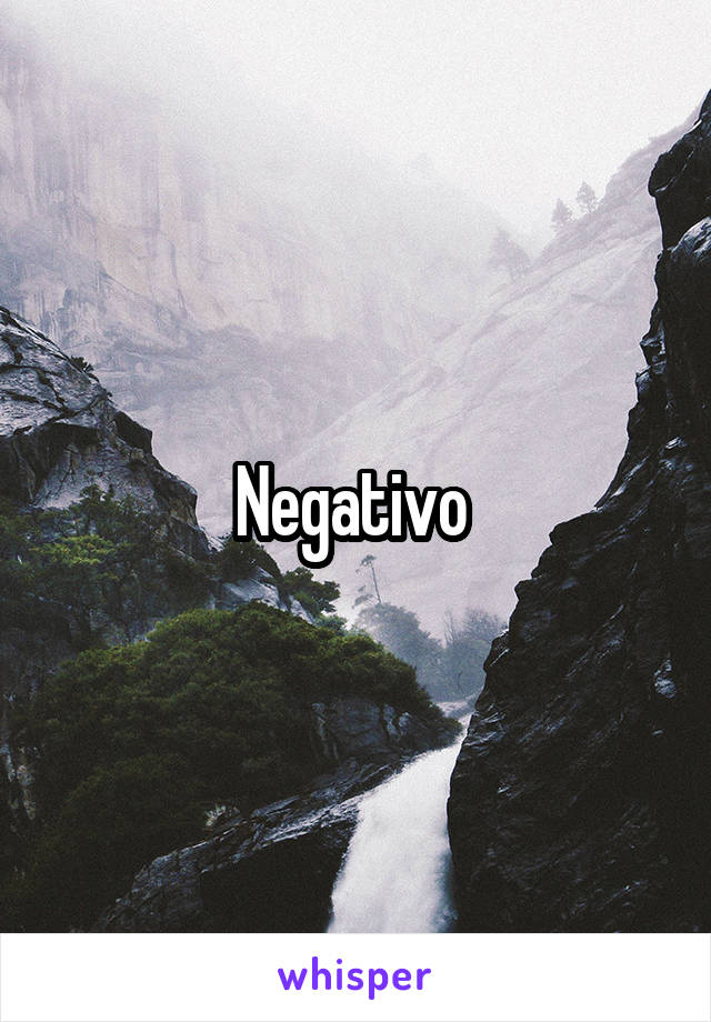 Negativo 