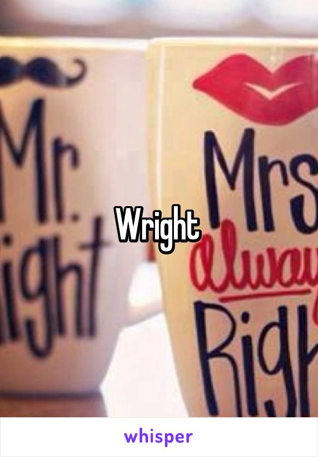 Wright 