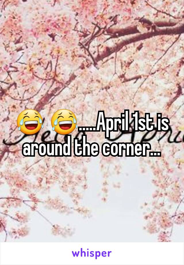 😂 😂.....April 1st is around the corner...