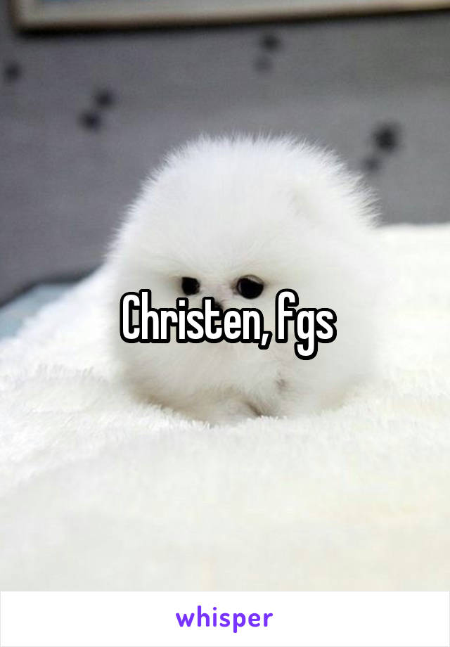 Christen, fgs