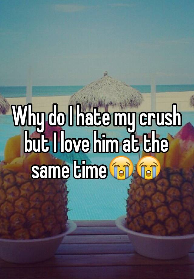 Why Do I Hate My Crush Now