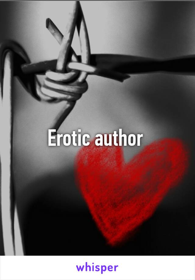 Erotic author 