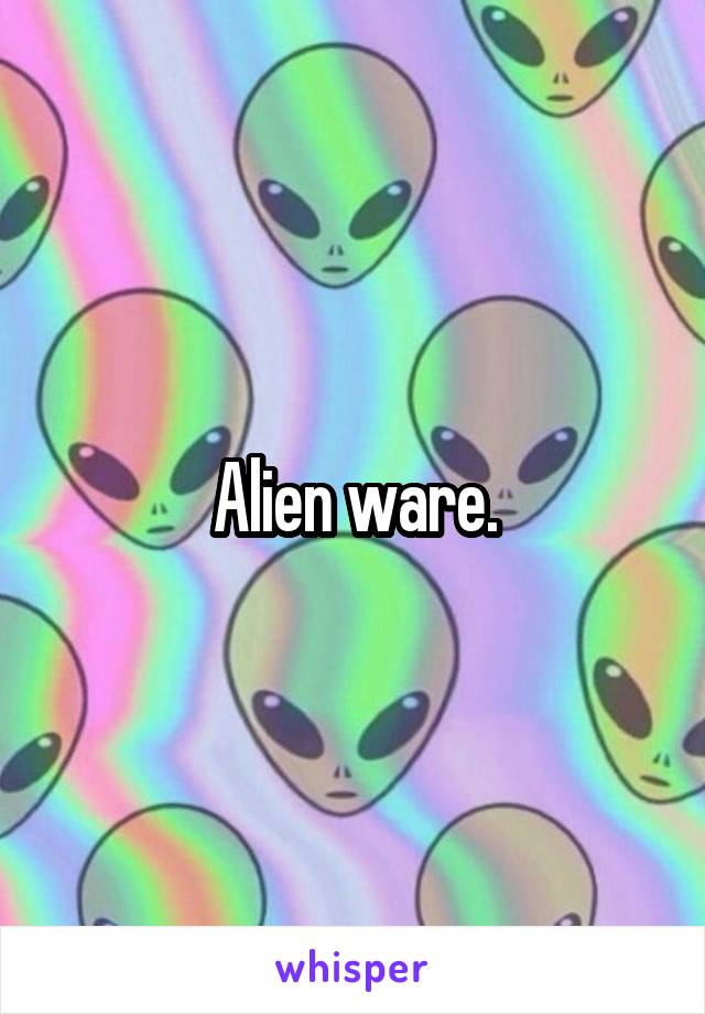 Alien ware.