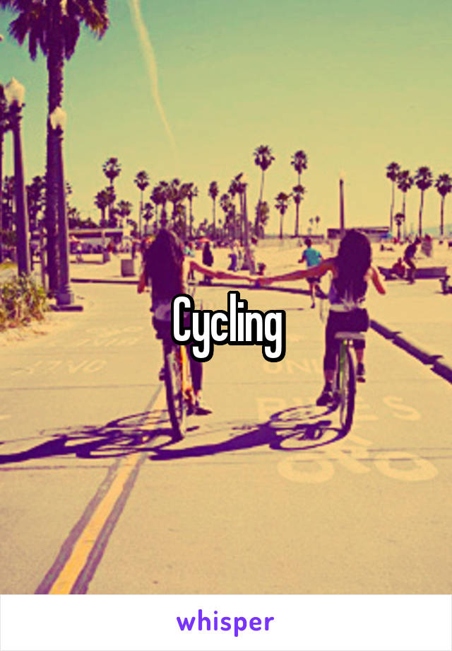 Cycling