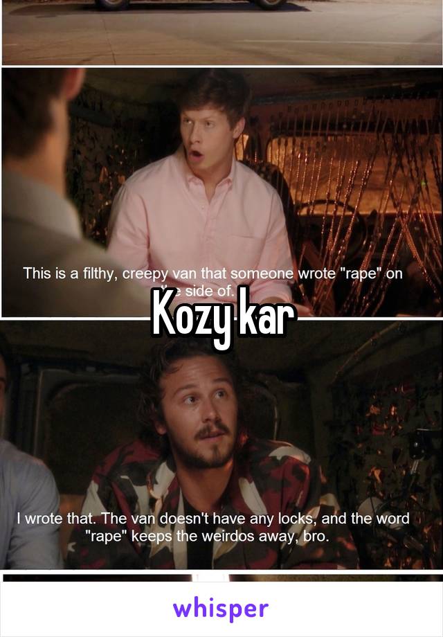 Kozy kar