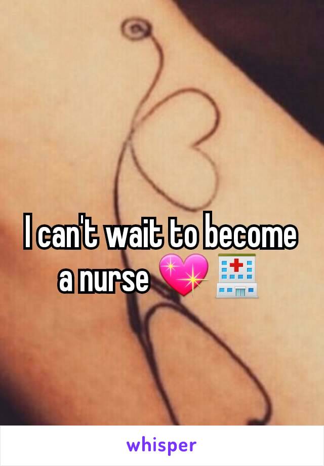 I can't wait to become a nurse 💖🏥