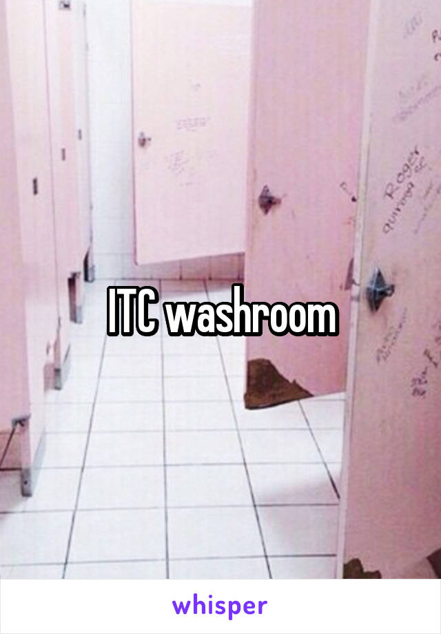 ITC washroom