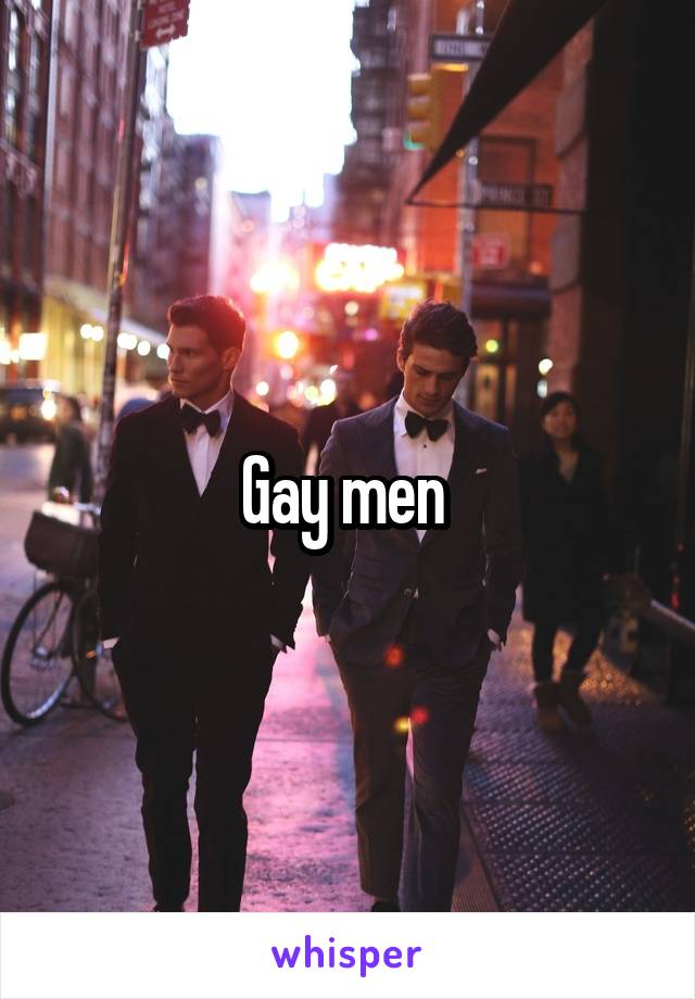 Gay men 