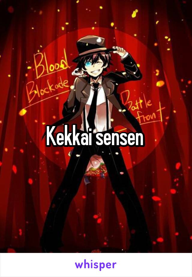 Kekkai sensen 