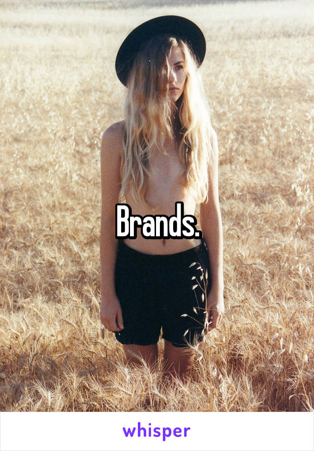 Brands.