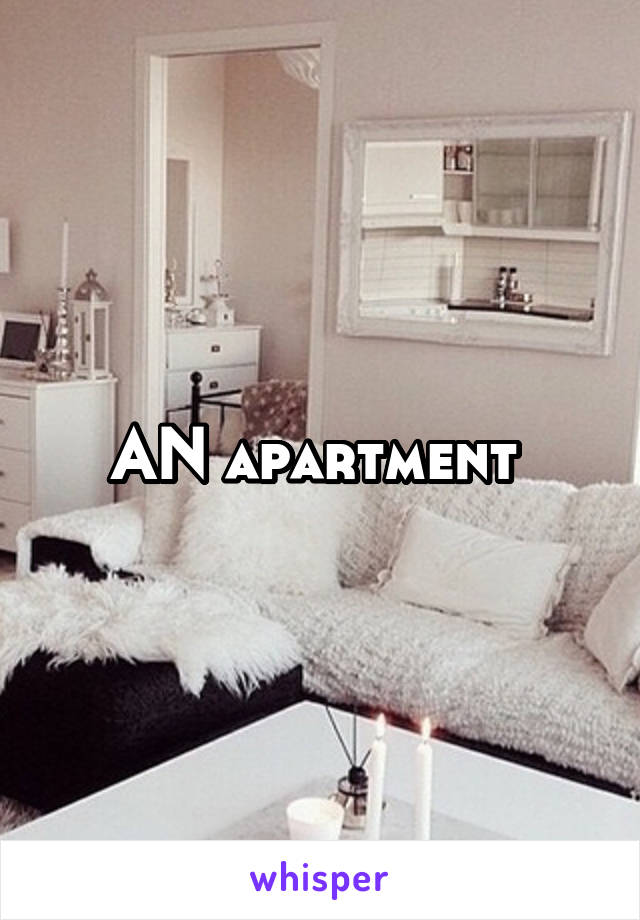 AN apartment 